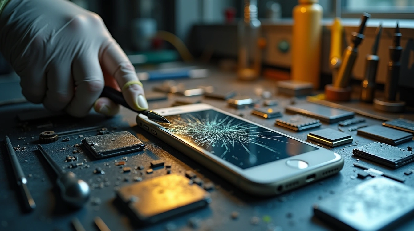 Processus typique pour une réparation iPhone réussie